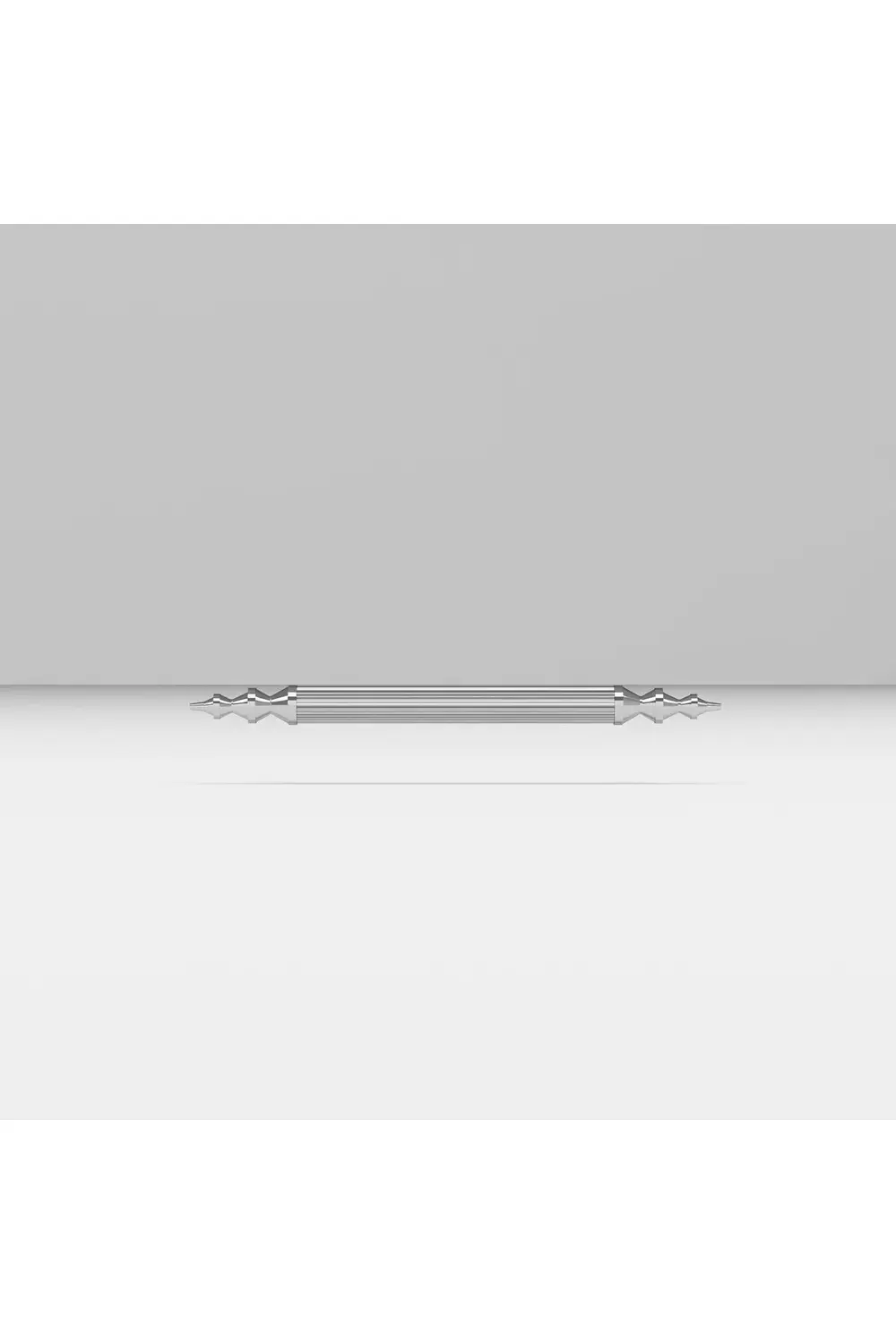 BORRU DOLAP,ÇEKMECE,MOBİLYA KULBU  (4 ADET) GÜMÜŞ