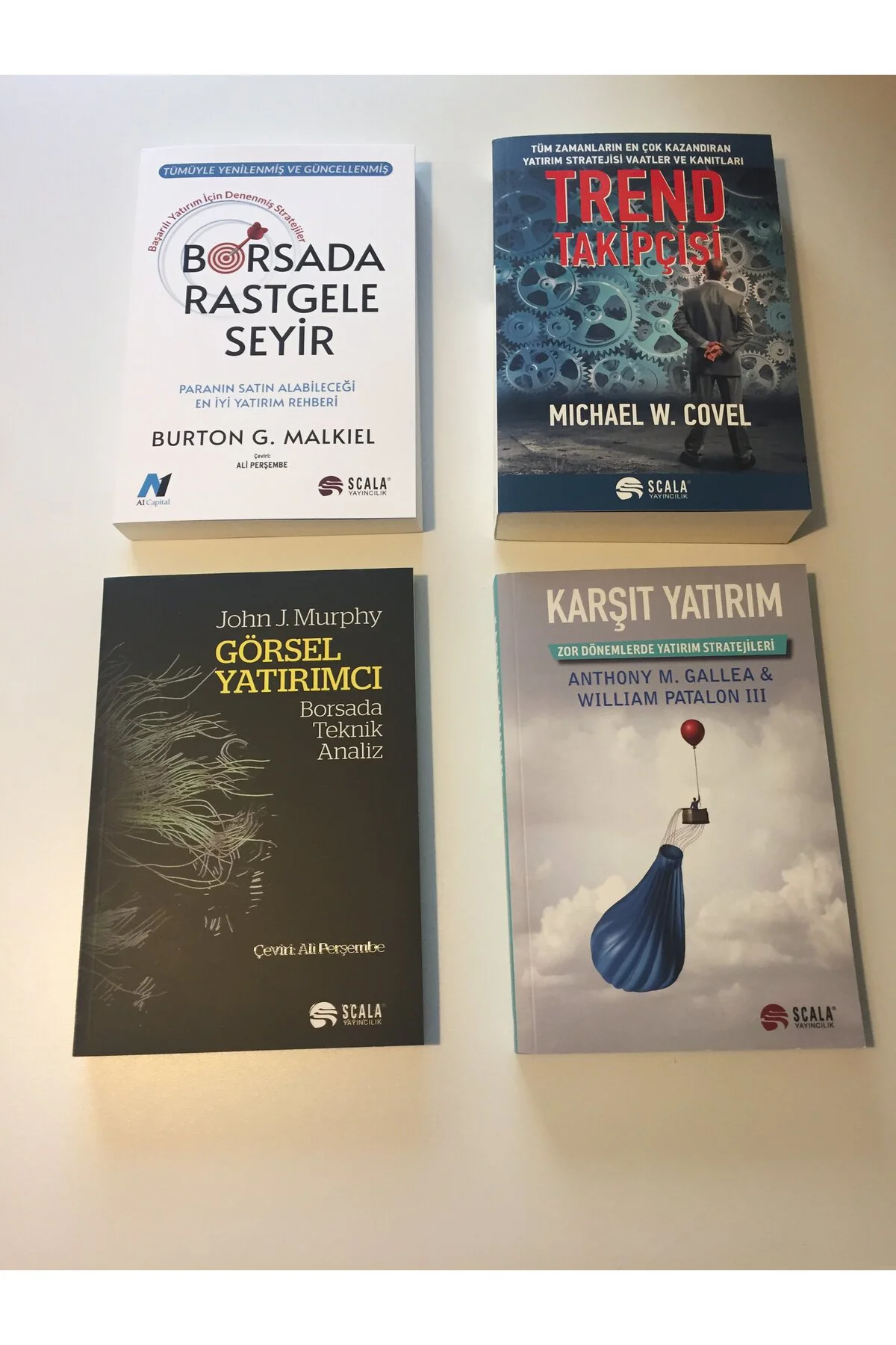 borsada rasgele seyir+trend takipcisi+gorsel yatirimci+karsit yatirim 4 set kitap Fiyatı, Yorumları ve Özellikleri