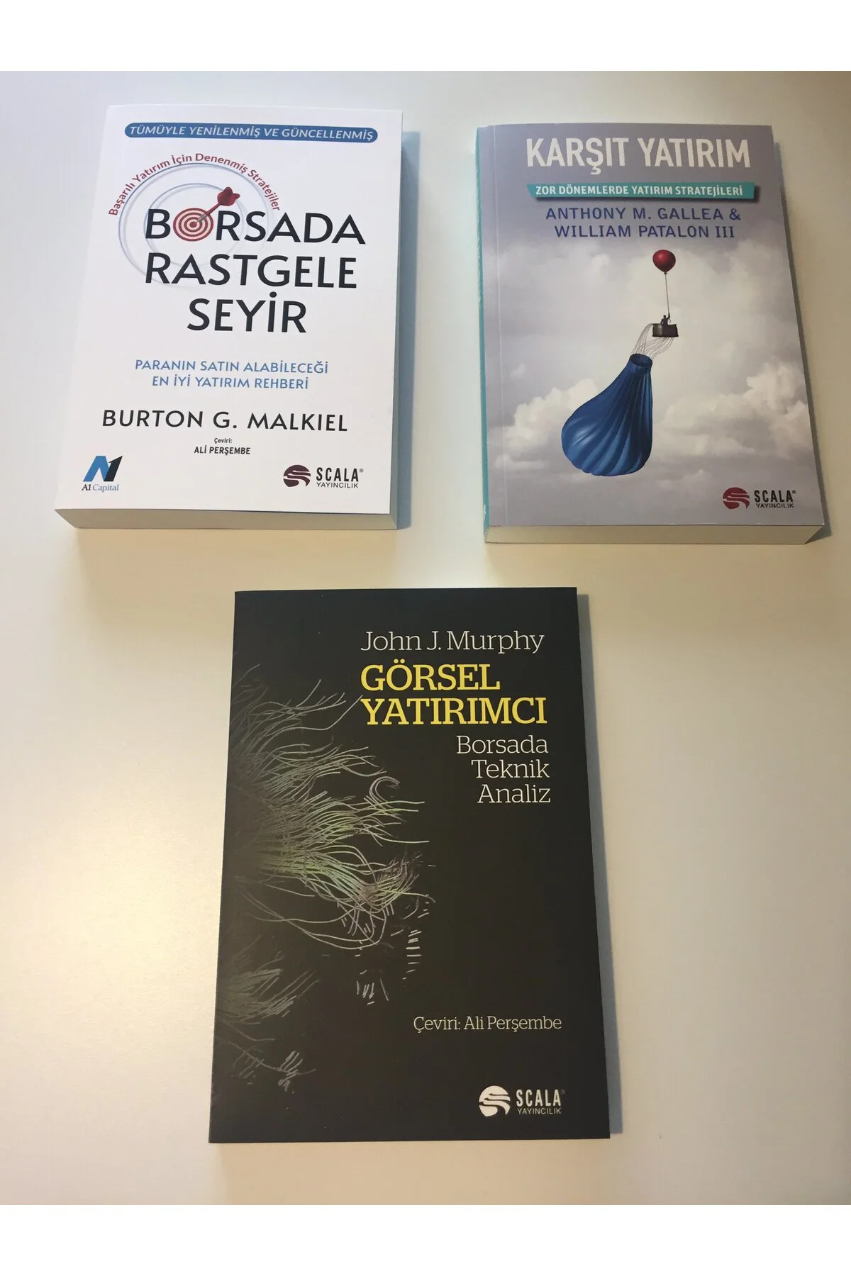 borsada rastgele seyir-gorsel yatirimci -karsit yatirim 3 set kitap Fiyatı, Yorumları ve Özellikleri