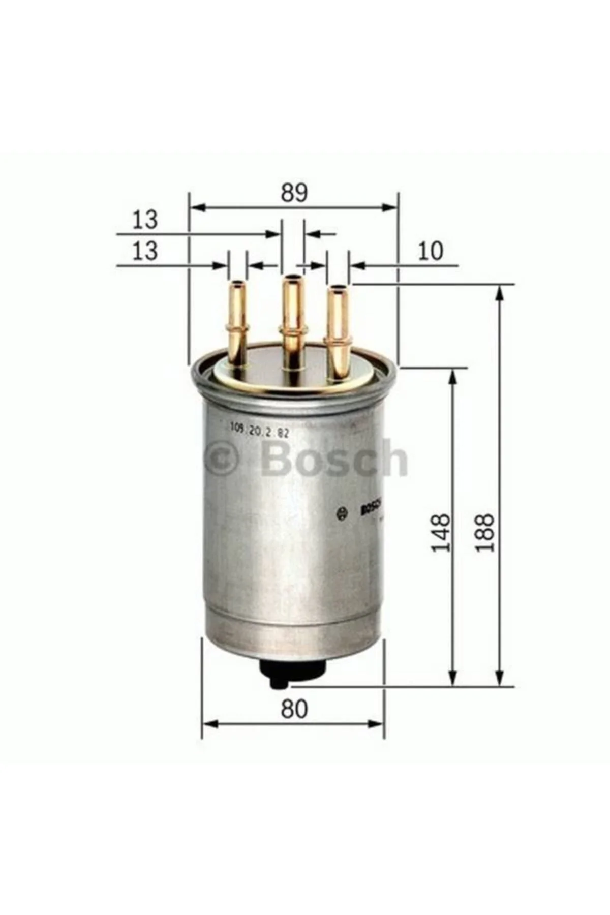 Bos-0986af6039 Mazot Filtresi Tourneo Connect 2002 - 1....