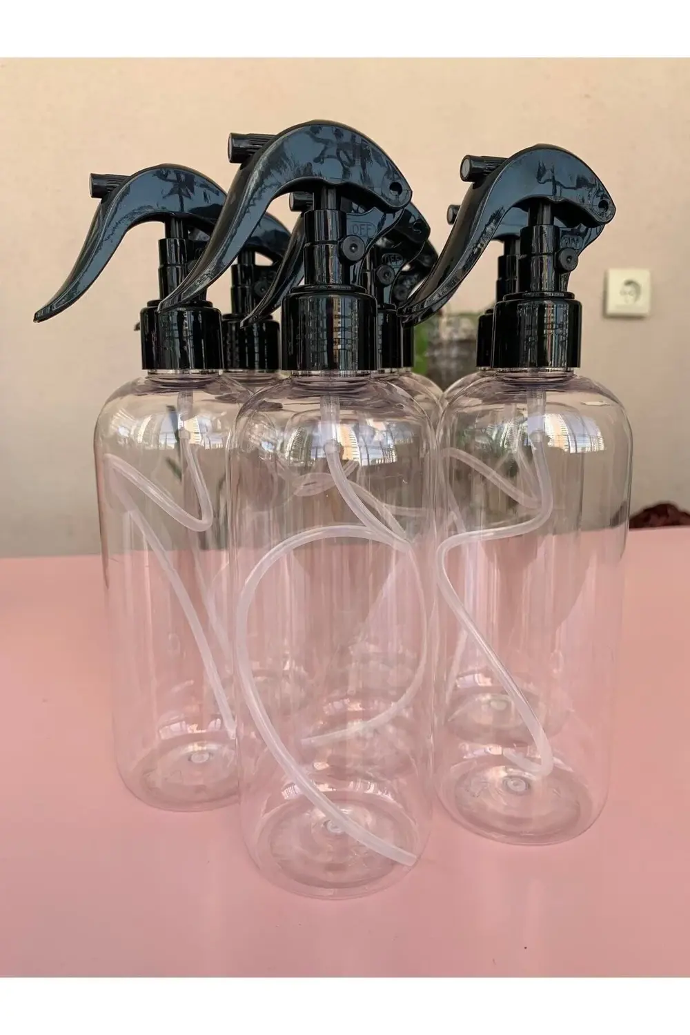 Boş Fısfıs Sprey Şişe 400 Ml Şeffaf 20 adet genel bakım spreyi