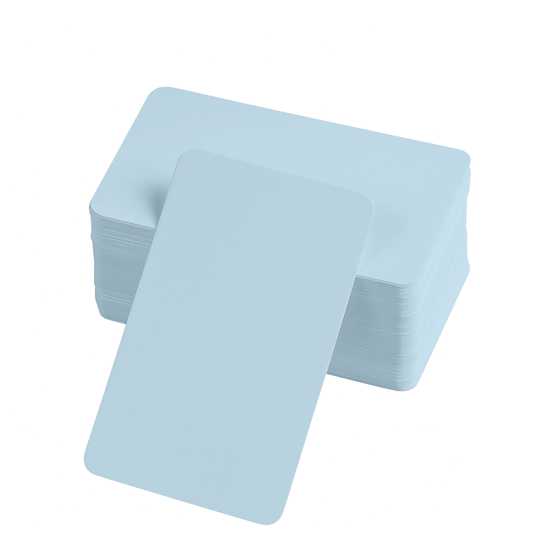 Boş Kelime Kartları 5x8 cm - 50 Adet Oval Kenarlı | Tabu &amp; No