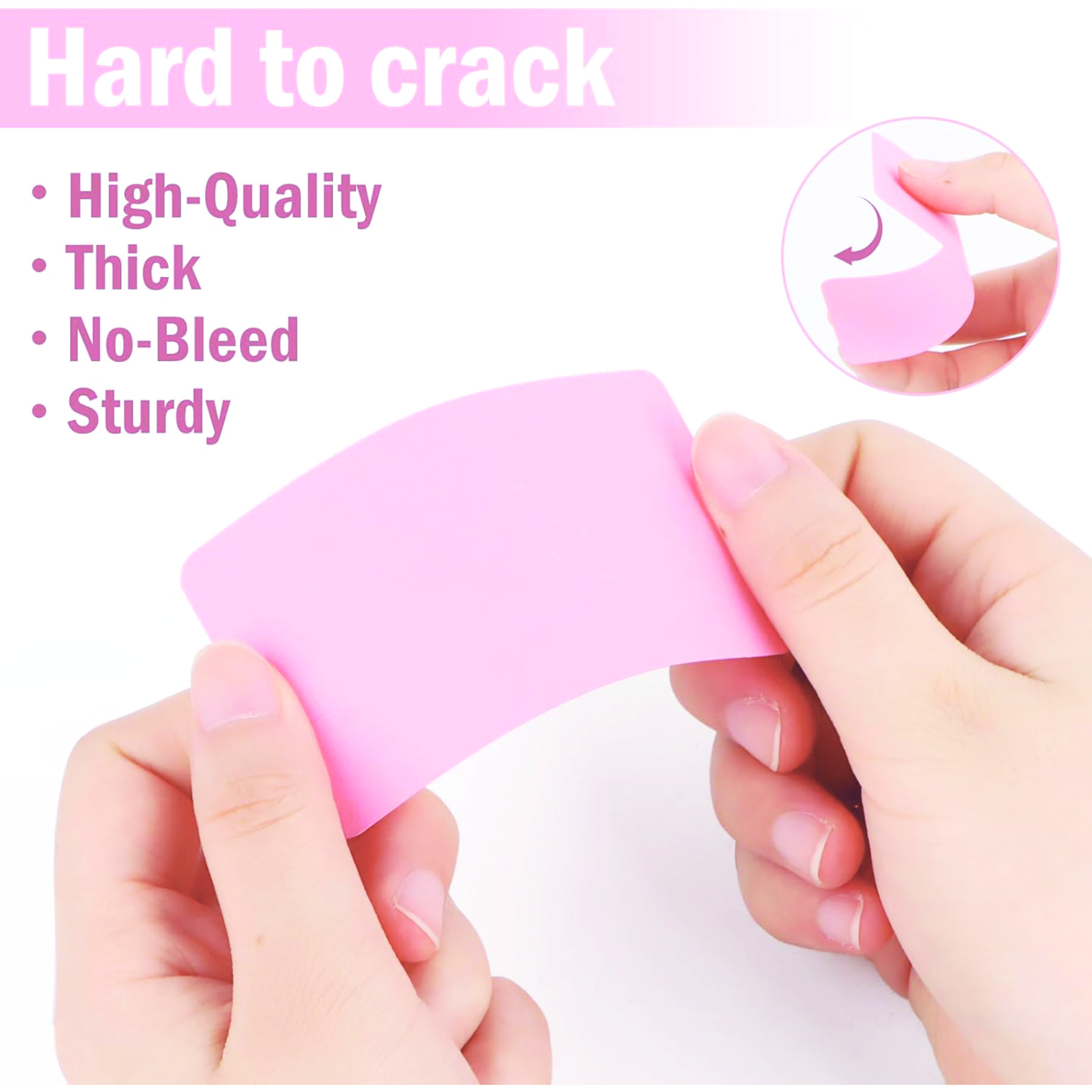 Boş Kelime Kartları 5x8 cm - 50 Adet Oval Kenarlı | Tabu &amp; No
