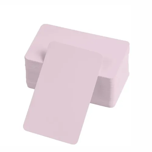 Boş Kelime Kartları 5x8 cm - 50 Adet Oval Kenarlı | Tabu &amp; No