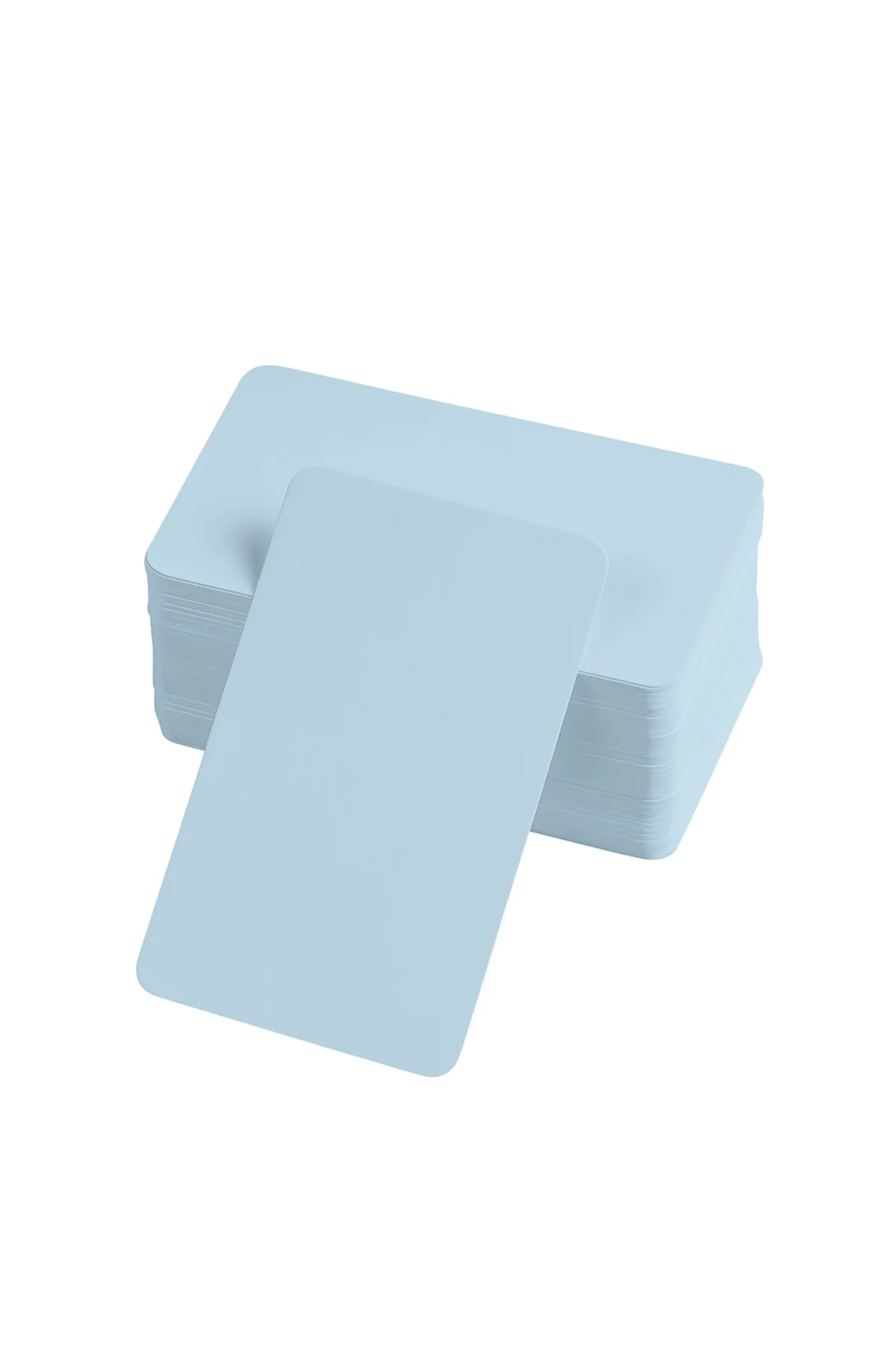 Boş Kelime Kartları 5x8 cm - 50 Adet Oval Kenarlı | Tabu &amp; No