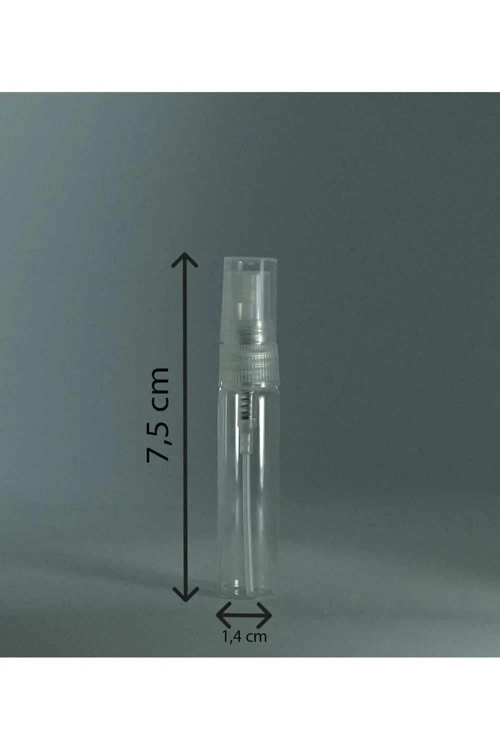 Boş Parfüm Şişesi 5 ml (10 ADET) (TEKRAR DOLDURULABİLİR) Şeffaf B