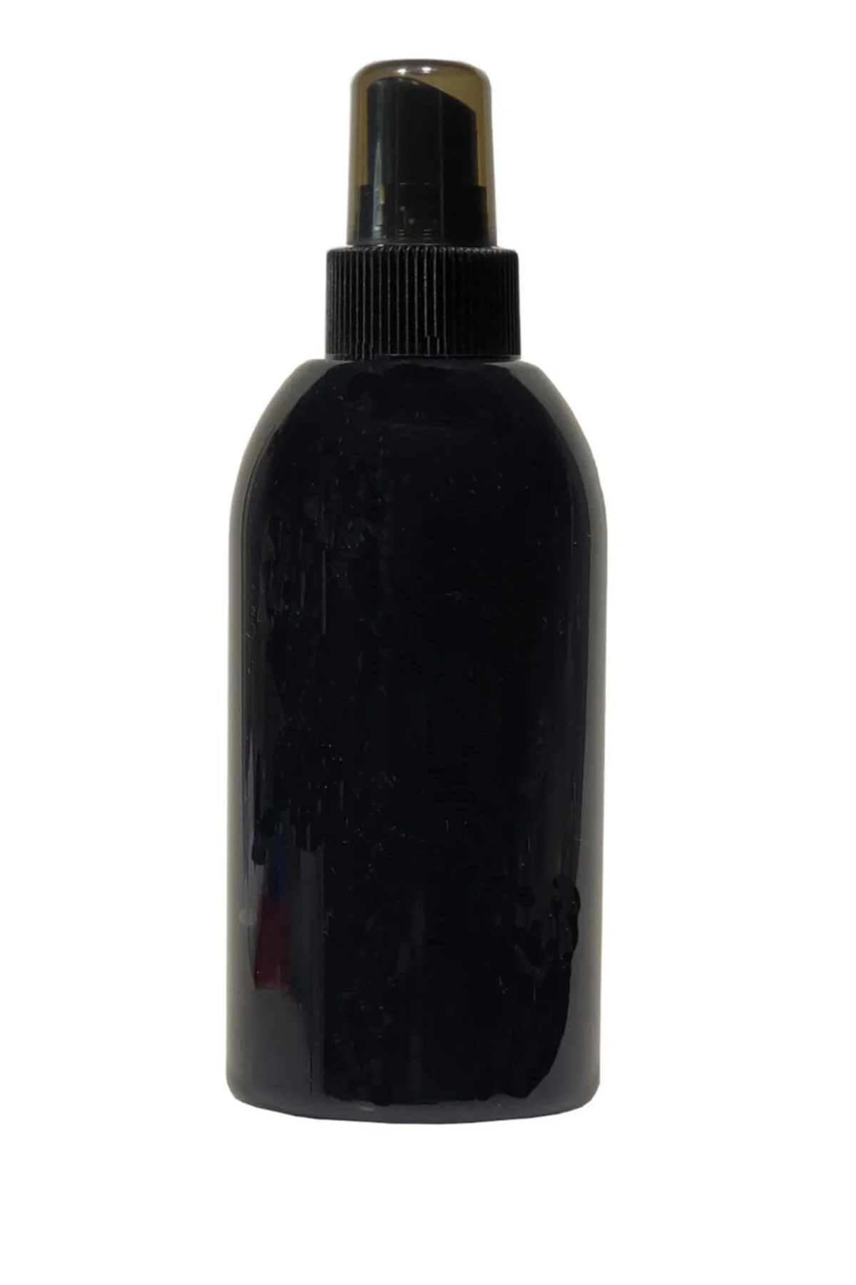 Boş Pet Şişe 100 Ml + Sprey Valf Kolonya,dezenfekten,parfüm Siyah