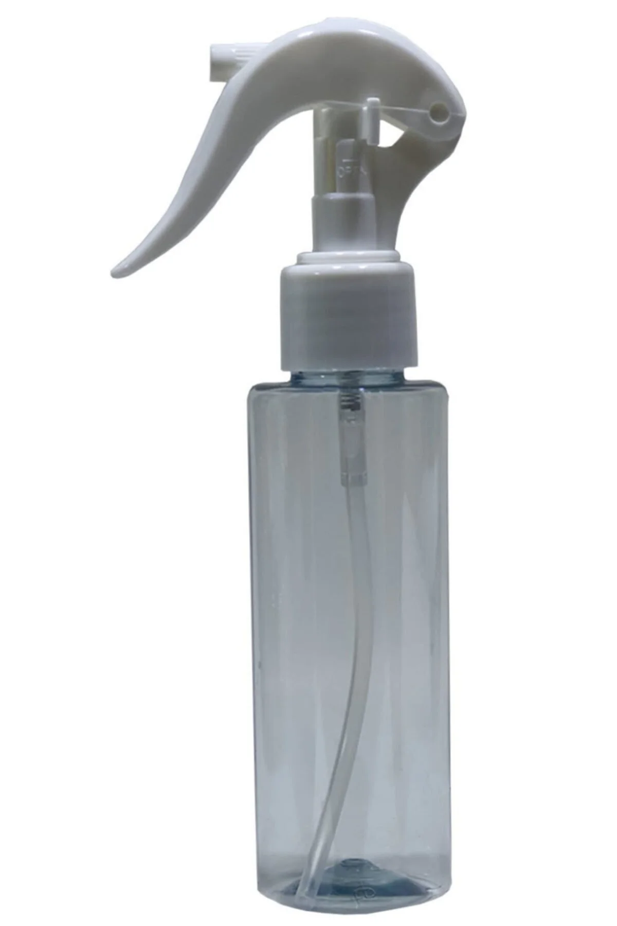 Boş Pet Şişe Ambalaj 100 Ml & Valf Sprey 3 Adet Takım Bebe Mavisi