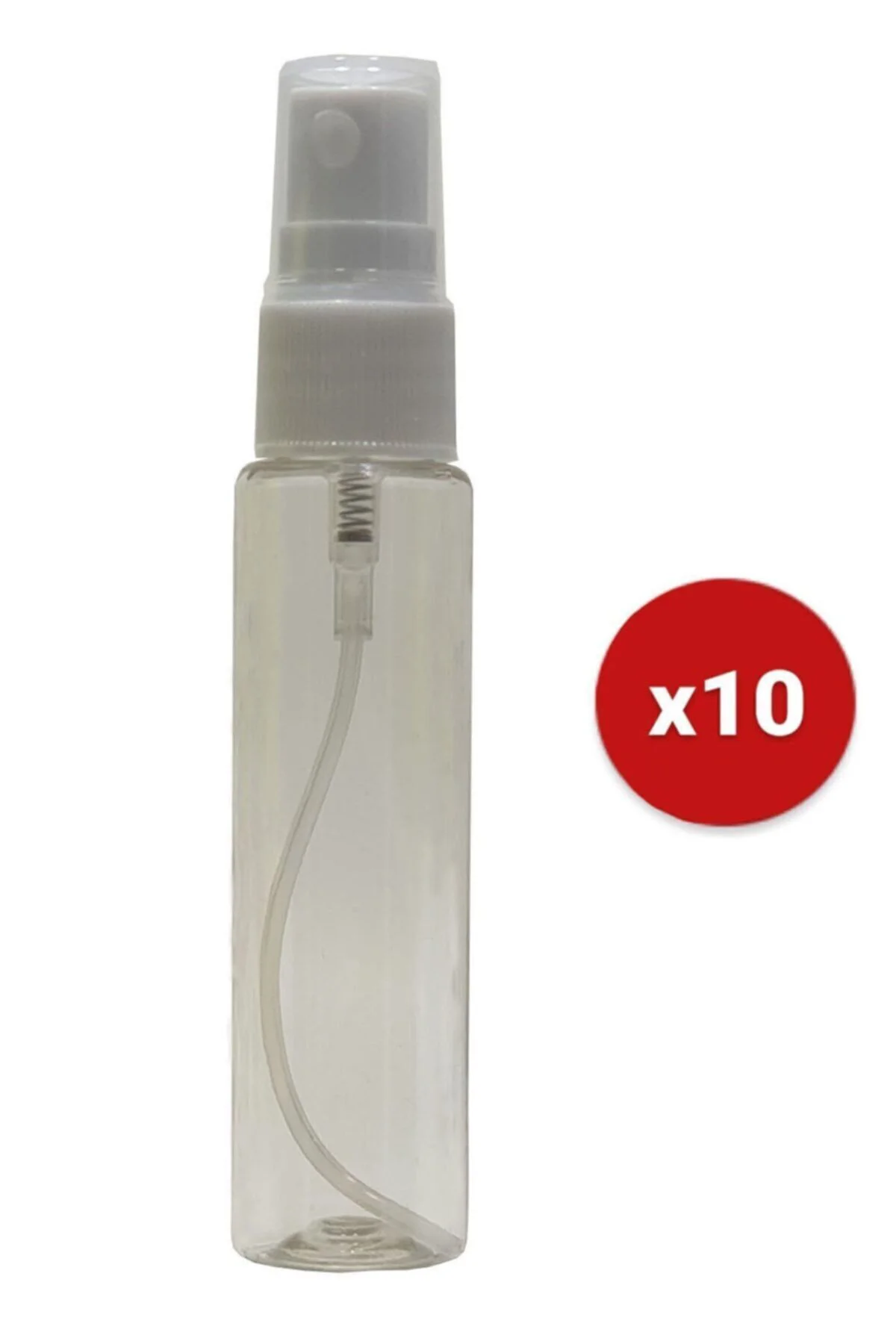 Boş Pet Şişe,sprey Ambalaj + Valf Takım 30 MlL 35 ML ŞİŞE  10 Lu.