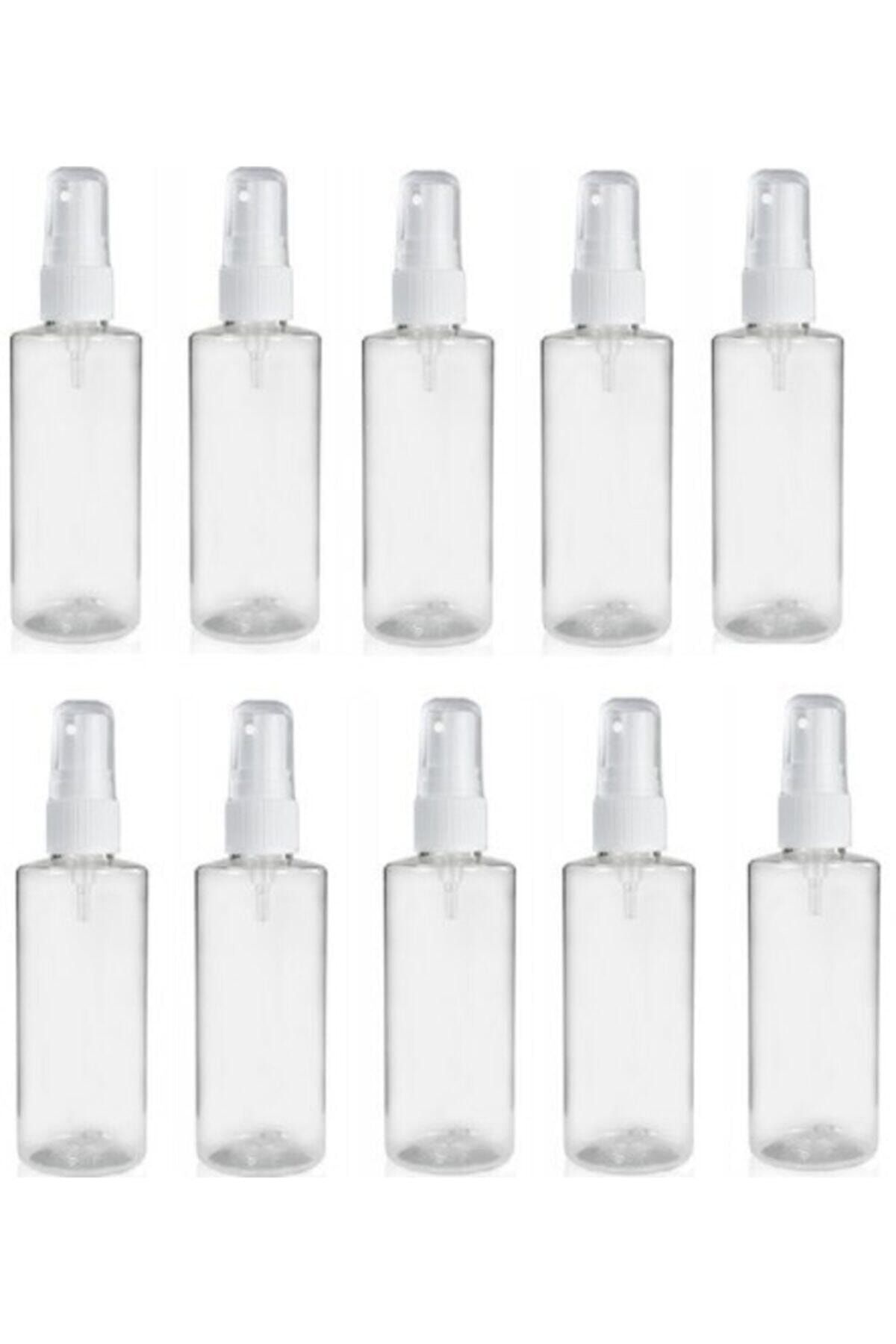 Boş Şişe Sprey Başlıklı 10 Adet 100 ml