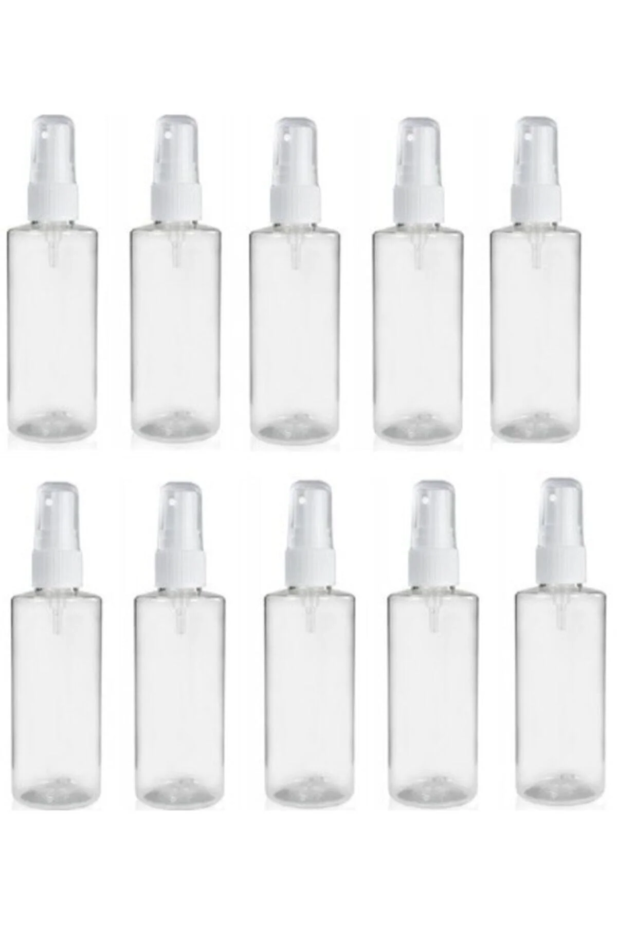 Boş Şişe Sprey Başlıklı 10 Adet 100 ml