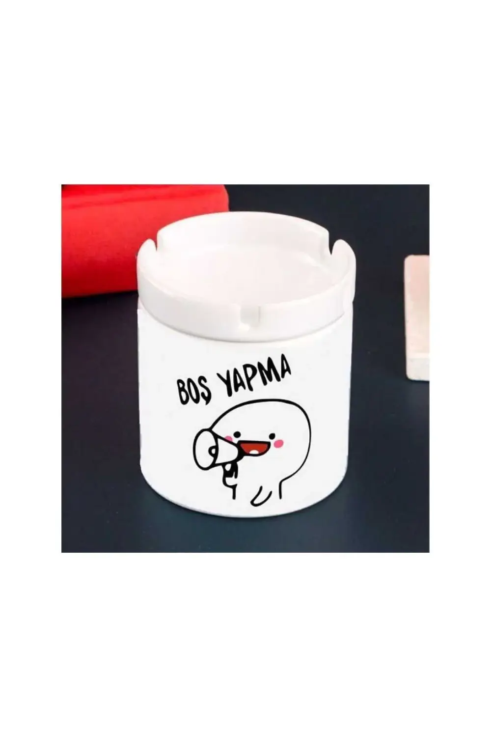 Boş Yapma Tasarım Seramik Küllük