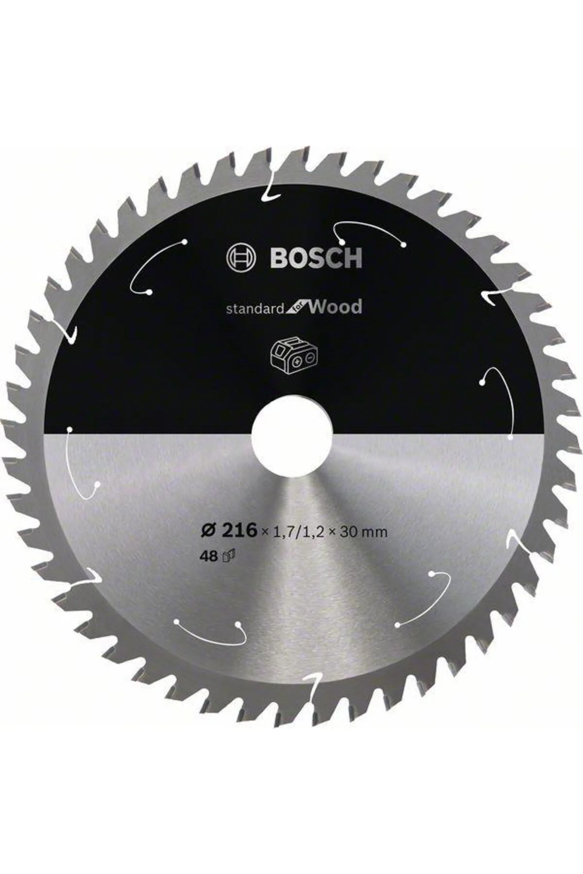 Bosch Ahşap Akülü Daire Test. Bıç. 216x30 Mm 48 D 2608837723