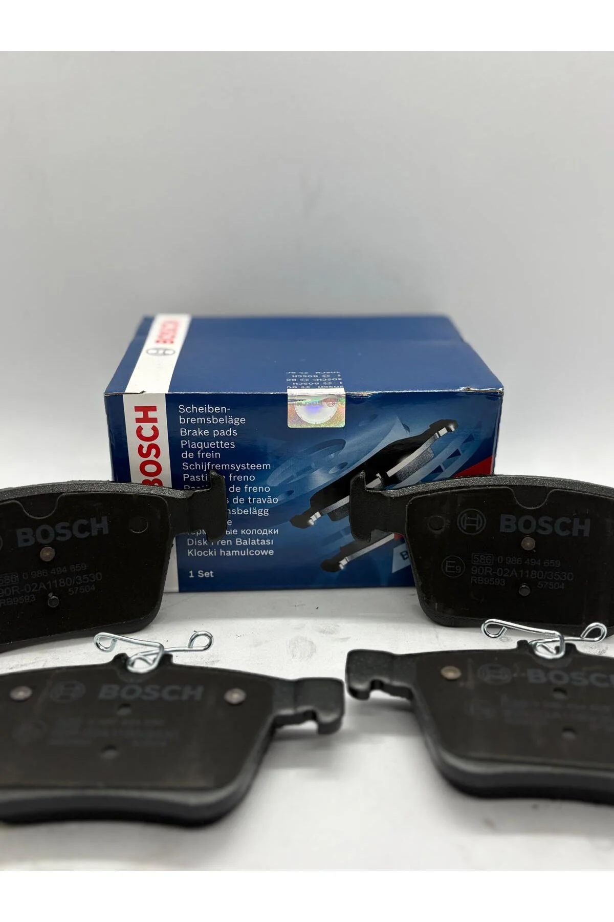 Bosch Arka Balata-0986494659-16mm-Audi A3,Q2,TT-Volkswagen Touran-Volkswagen T-roc,Golf