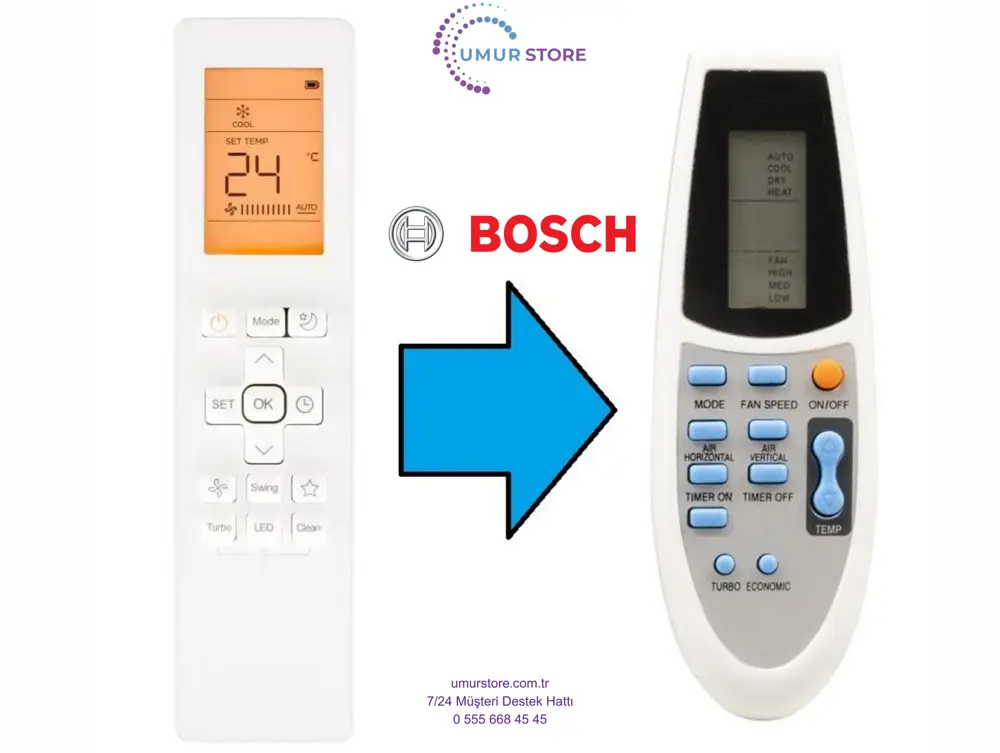 Bosch Climate İnverter Klima Kumandası