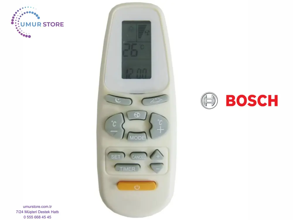 Bosch-Electra-Siemens-Profilo Klima Uyumlu Klima Kumandası