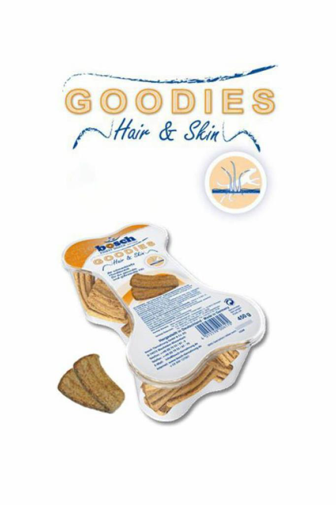 Bosch Goodies Hair Skin Tüy Sağlığı İçin Köpek Ödül Bisküvisi 450 Bosch Goodies Hair Skin Tüy Sağlığı İçin Köpek Ödül Bisküvisi 450