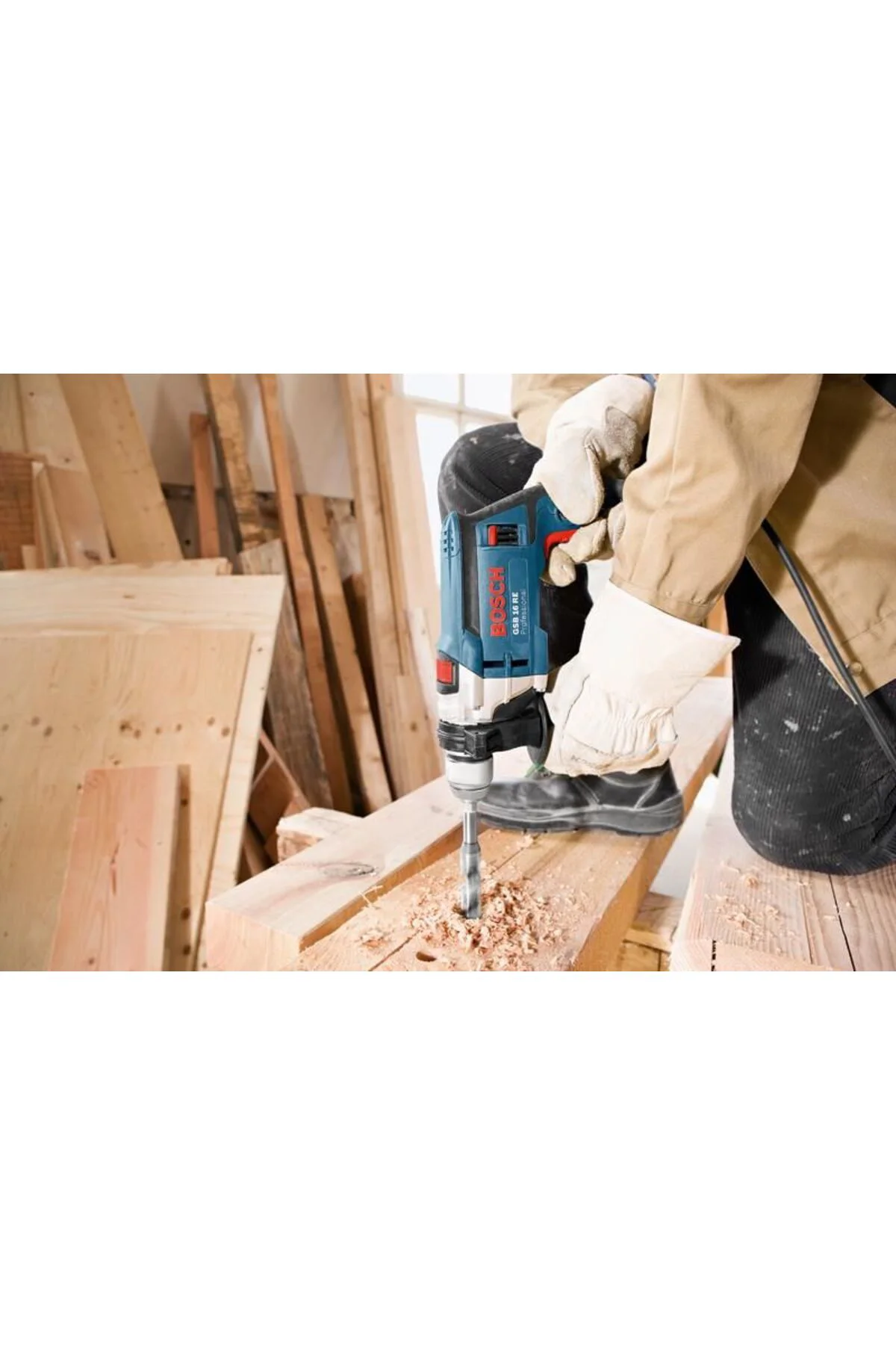 Bosch GSB 16 RE Darbeli Matkap 750 Watt