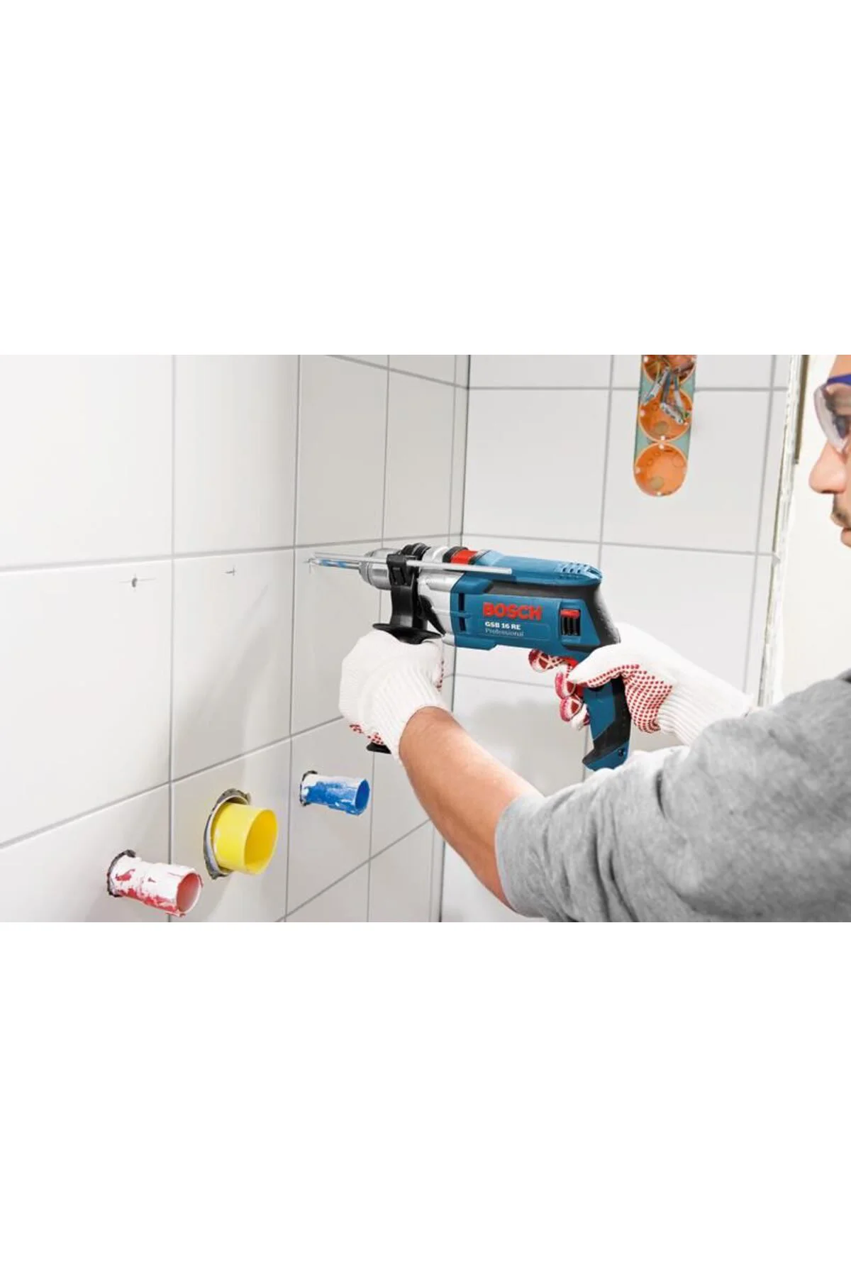 Bosch GSB 16 RE Darbeli Matkap 750 Watt