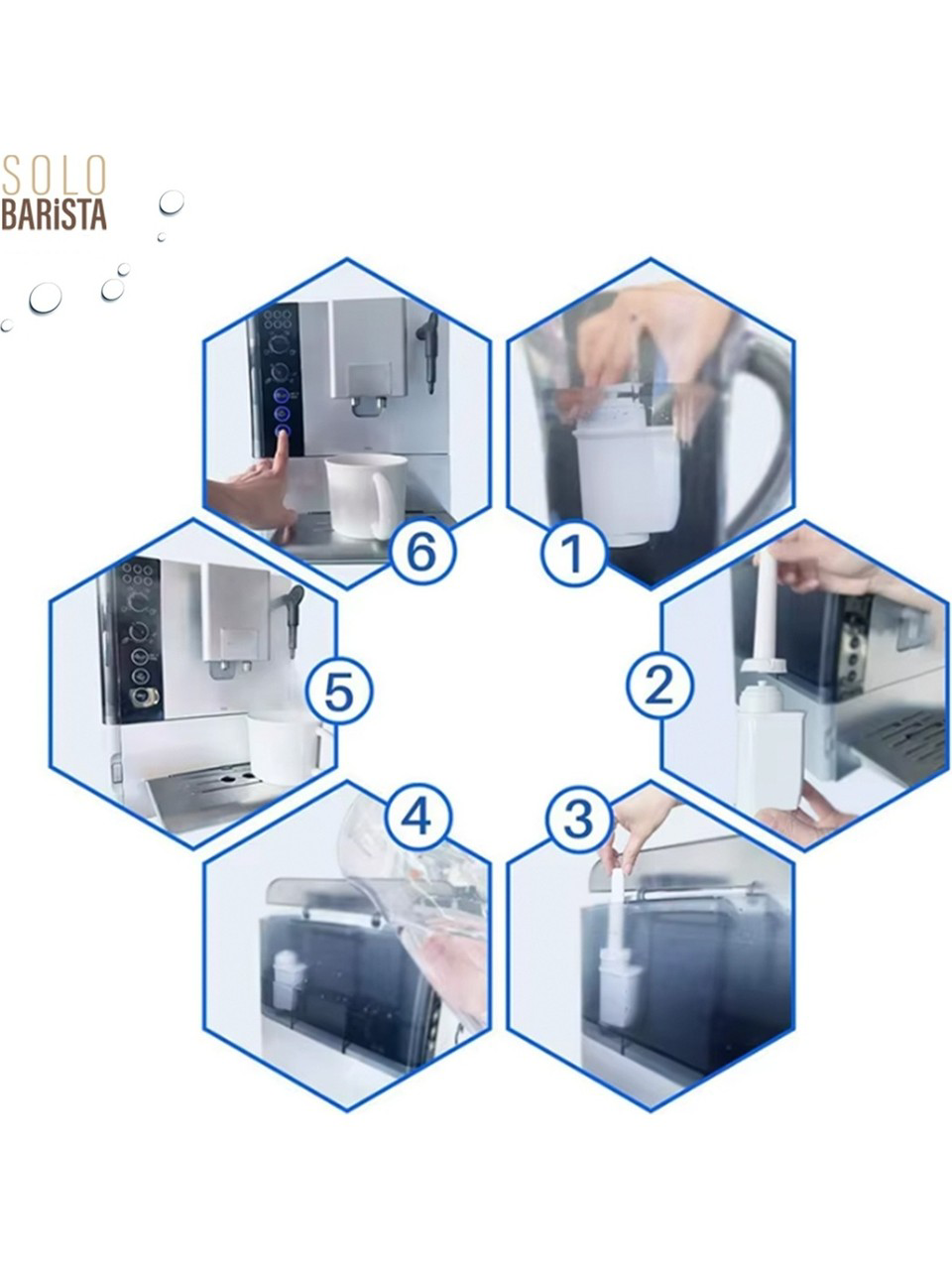 Bosch Kahve Makinesi Kireç Önleyici Su Filtresi 8 Adet Bosch Kahve Makinesi Kireç Önleyici Su Filtresi 8 Adet