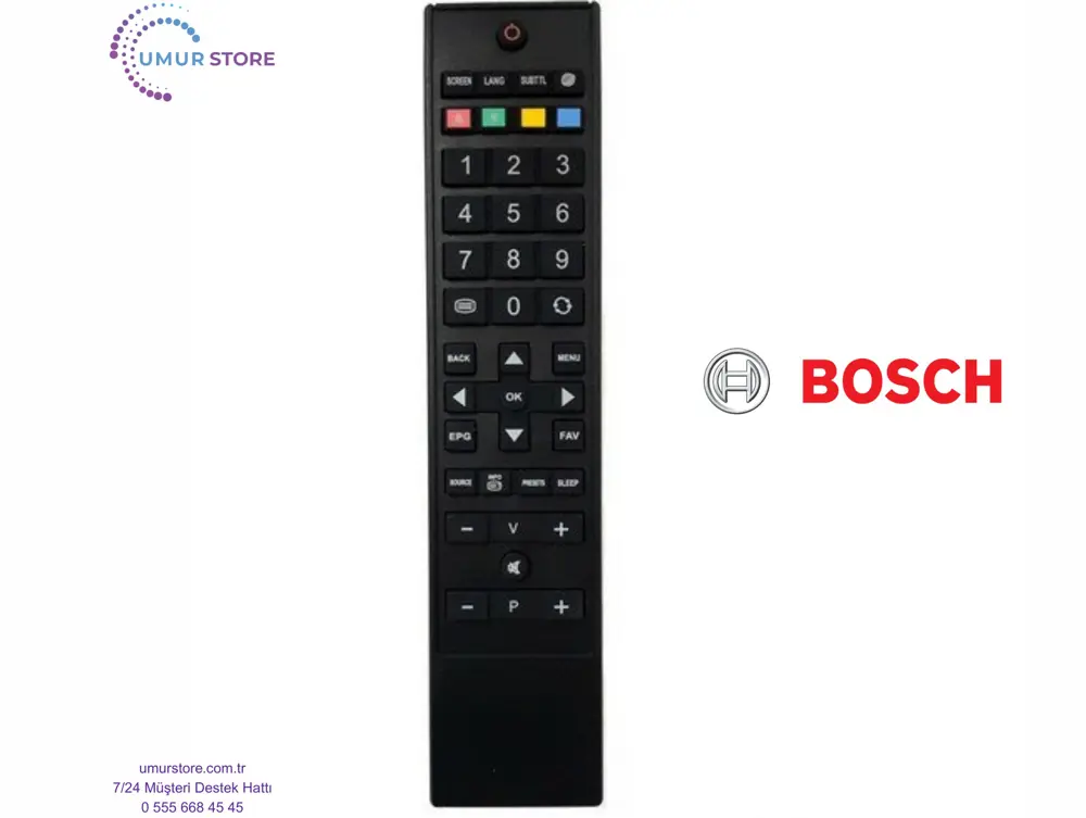 Bosch Lcd Led Televizyon Kumandası Bosch Lcd Led Televizyon Kumandası