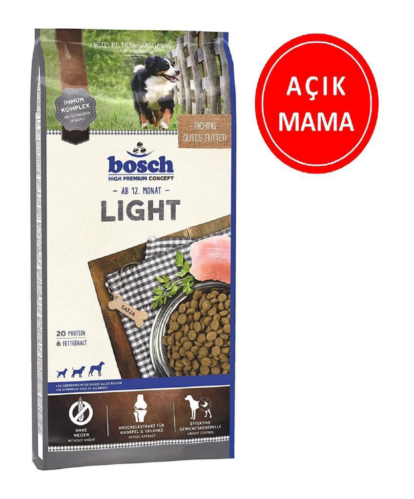 Bosch Light Tahılsız Köpek Maması 1 Kg AÇIK Bosch Light Tahılsız Köpek Maması 1 Kg AÇIK