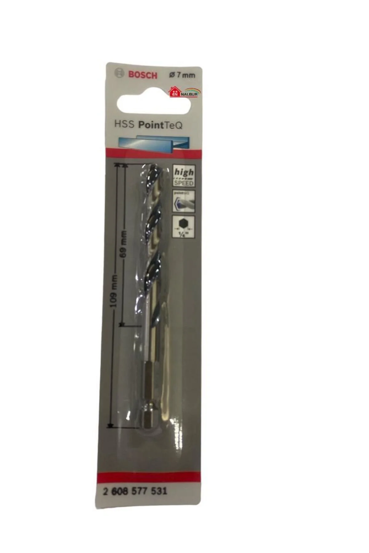 Bosch Pointteq Altıgen Şaftlı Hss Matkap Ucu 7 mm