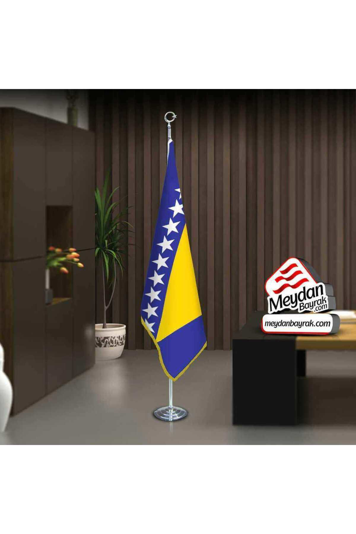 Bosna i Hercegovina -Bosna Bayrak -Ofis -Makam-Toplantı Odaları -