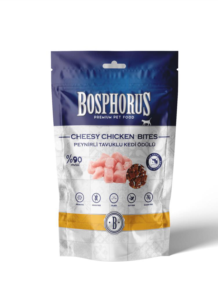 Bosphorus Tavuklu ve Peynirli Kedi Ödülü 80 gr