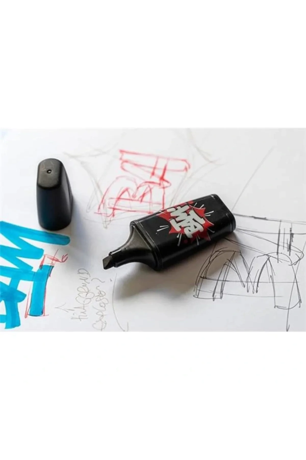 BOSS Mini by snooze one Fosforlu Kalem Pembe