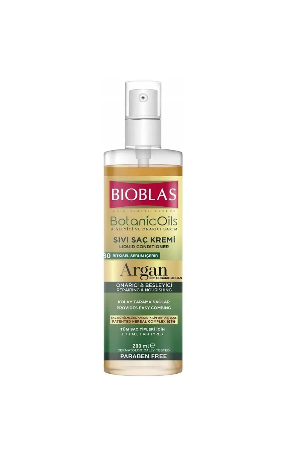 Botanic Oil Argan Yağlı Sıvı Saç Kremi 200 Ml