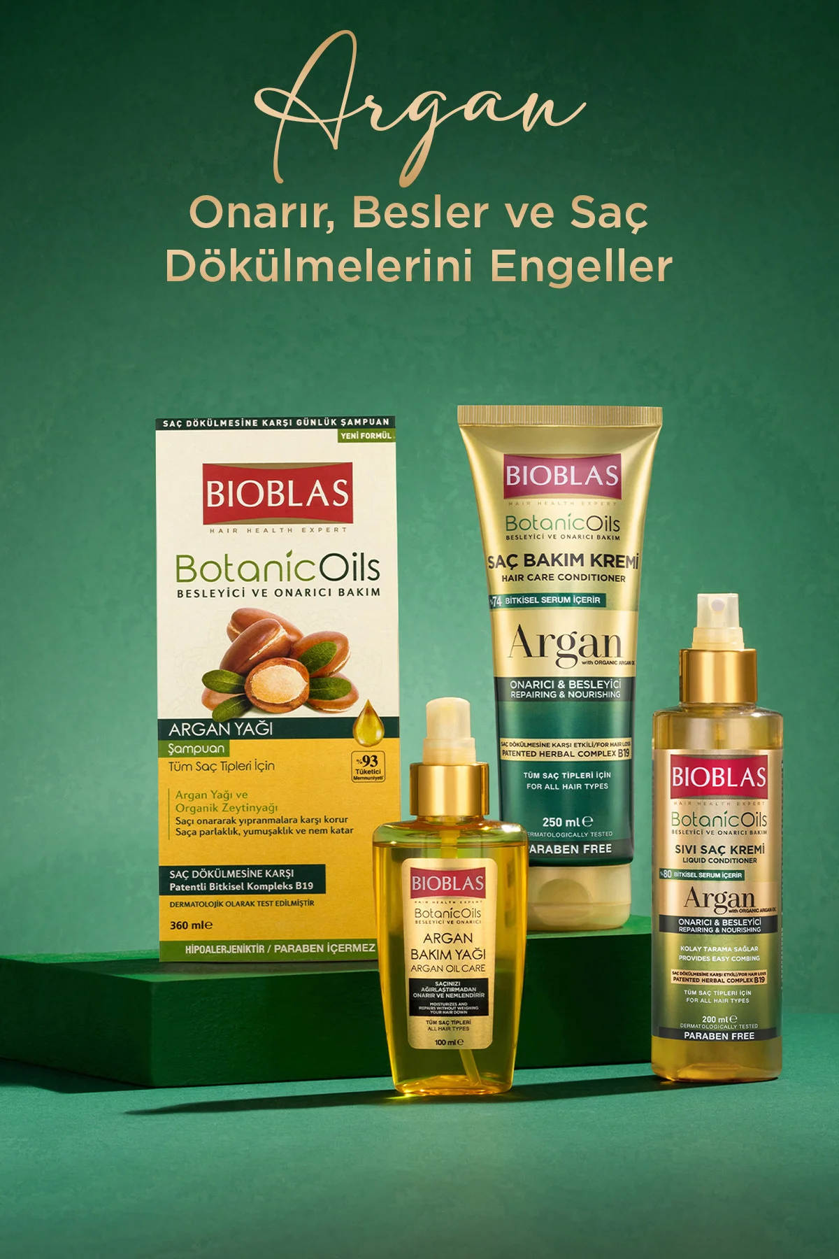 Botanic Oils Argan Şampuan 360 Ml Besleyici, Onarıcı, Argan Yağı