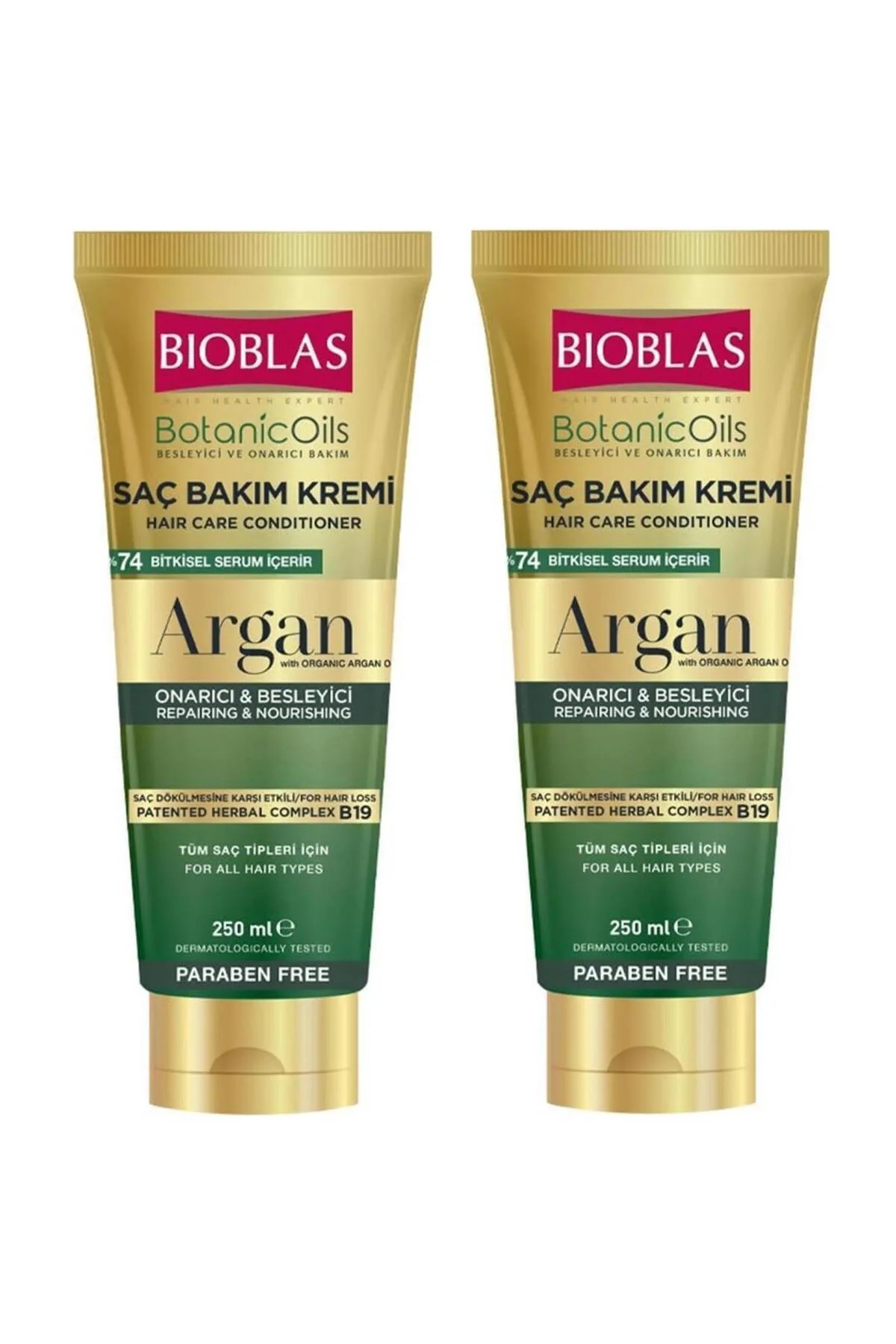 Botanic Oils Argan Yağlı Saç Bakım Kremi 250 Ml 2 Adet Botanic Oils Argan Yağlı Saç Bakım Kremi 250 Ml 2 Adet