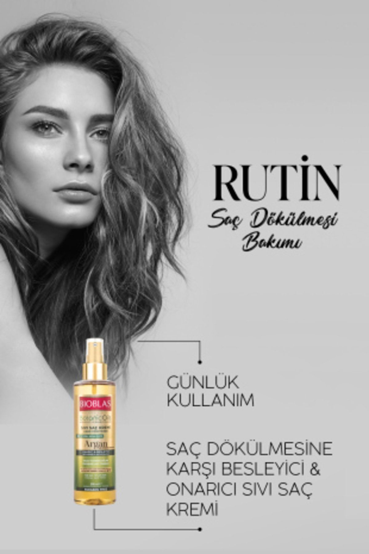 Bioblas Botanic Oils Argan Yağlı Sıvı Saç Kremi 200 Ml Onarıcı Argan Sıvı