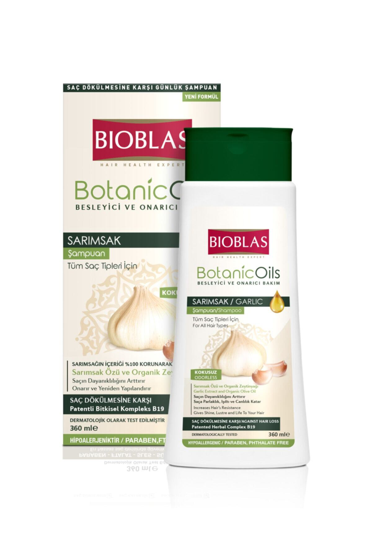 Botanic Oils Besleyici Ve Onarıcı Sarımsak Özlü Şampuan 360 ml - 