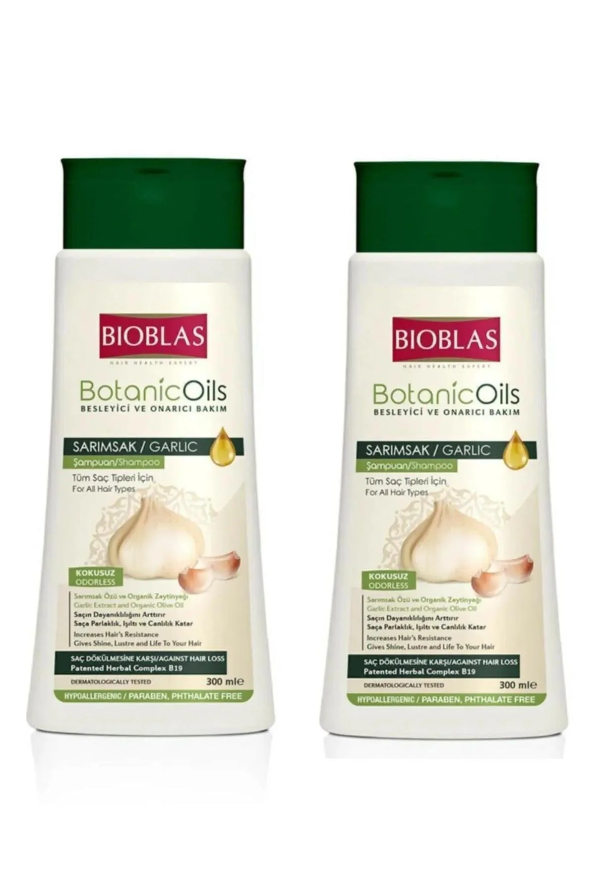 Botanic Oils Besleyici Ve Onarıcı Bakım Sarımsak Şampuan Set 2 Adet X 300 Ml Botanic Oils Besleyici Ve Onarıcı Bakım Sarımsak Şampuan Set 2 Adet X 300 Ml