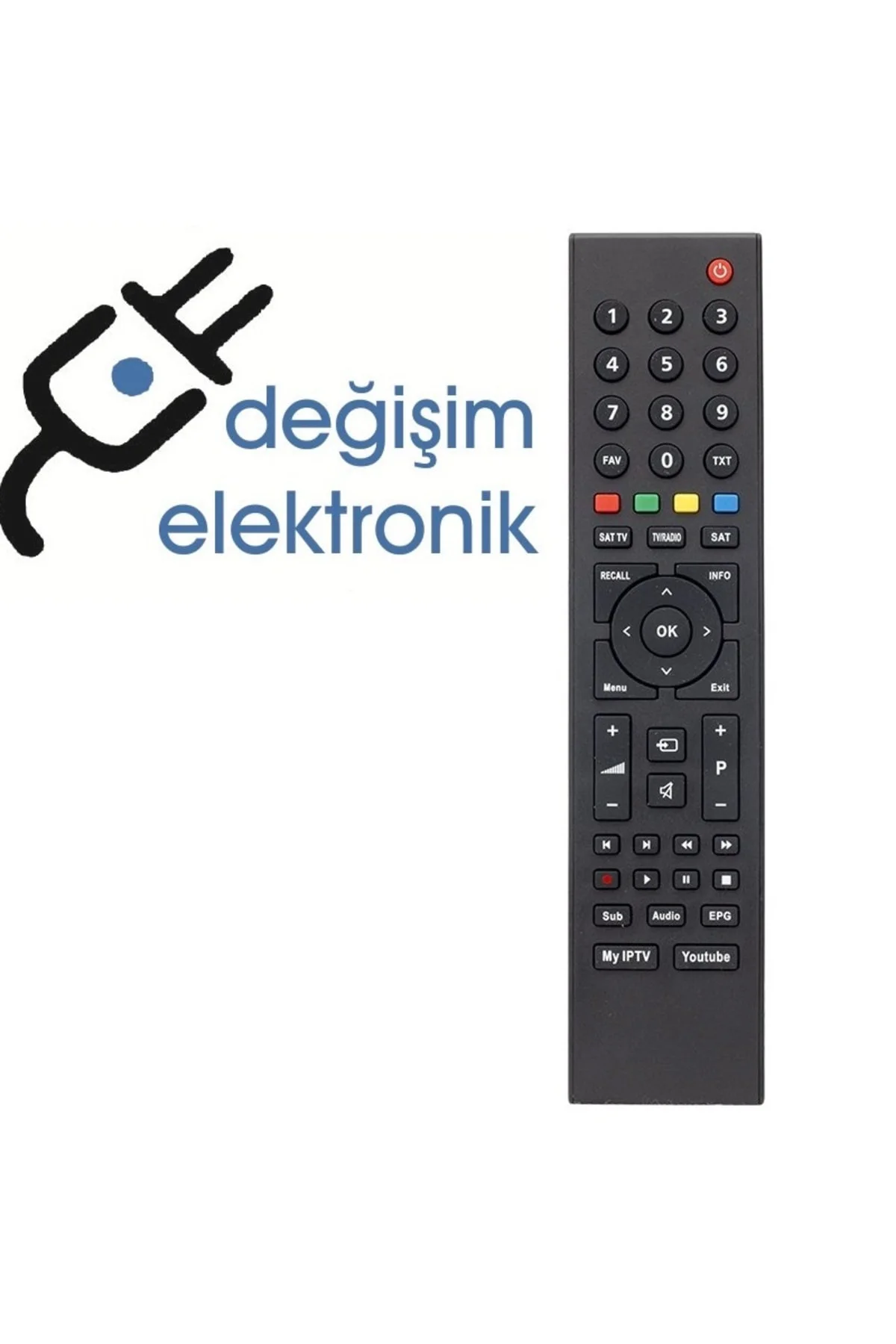 Botech Bsm7-32 Led Tv Kumandası Botech Bsm7-32 Led Tv Kumandası