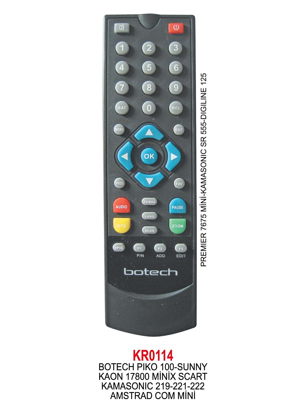 BOTECH PIKO 100 UYDU KUMANDA