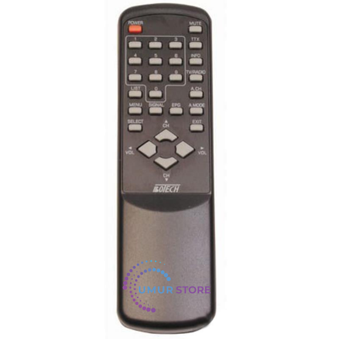Botech Siyah Eski H07 Uydu Alıcı Kumandası
