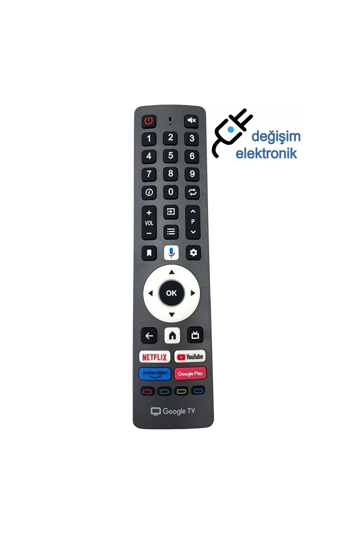Botech Wismann Android Google Tv Kumandası Mikrofonsuz Botech Wismann Android Google Tv Kumandası Mikrofonsuz