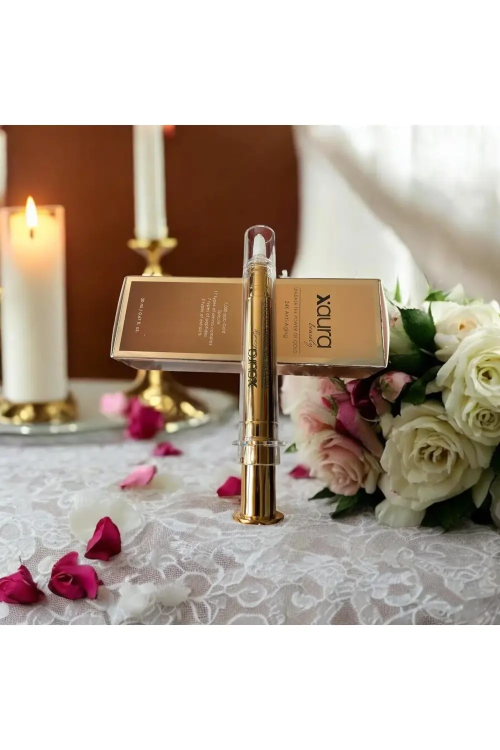 Botoks Etkili 24k Anti-aging Altın Serum – 17 Amino Asit, 7 Pepti