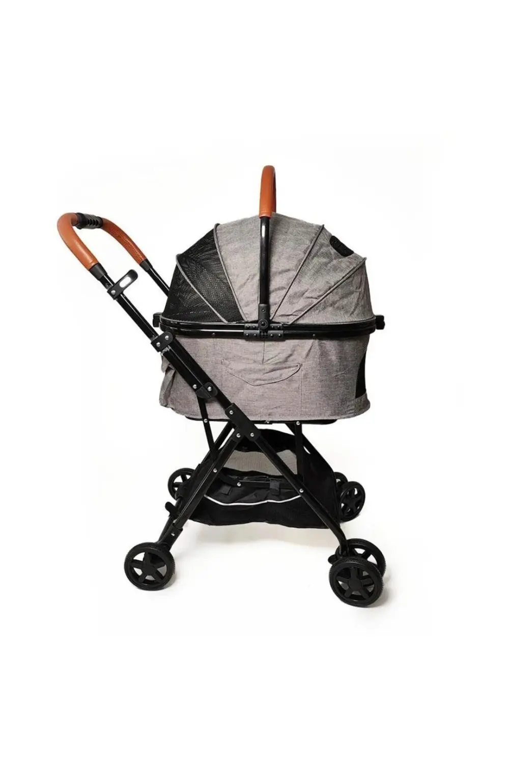 Bottas Kedi Ve Köpek Arabası Gri 48x80x99 Cm