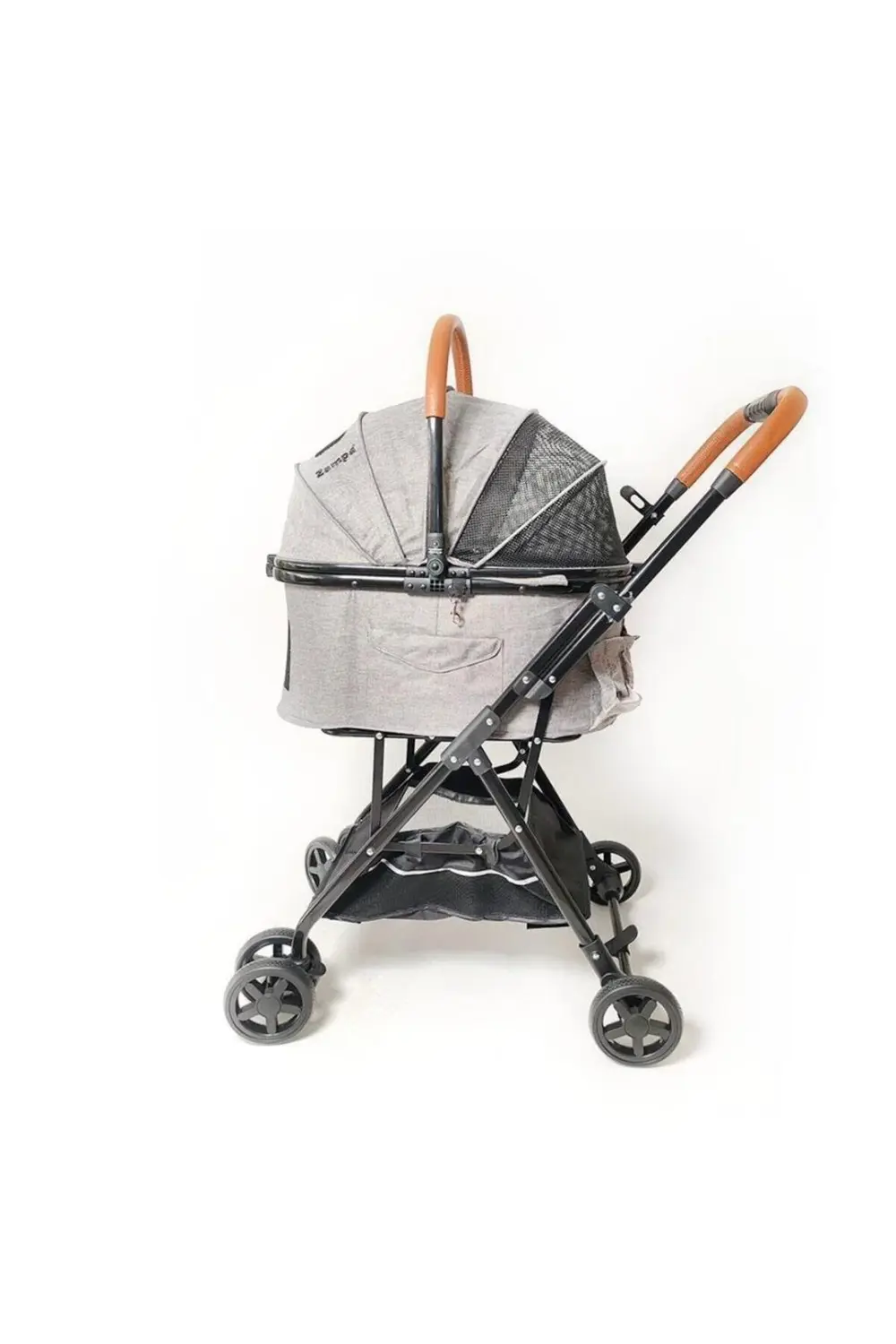 Bottas Kedi Ve Köpek Arabası Gri 48x80x99 Cm