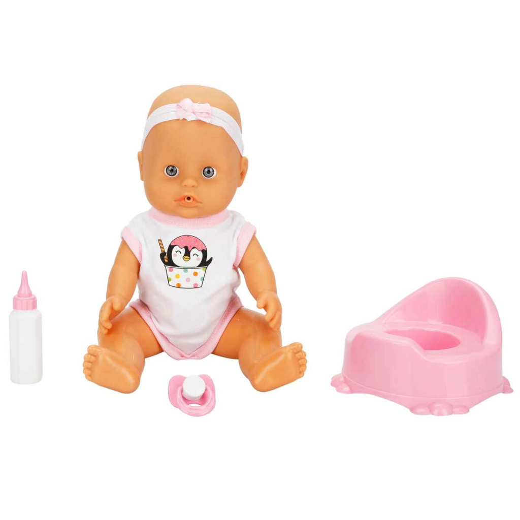 Boubou Sesli Altını Islatan Bebek Seti 30 cm Boubou Sesli Altını Islatan Bebek Seti 30 cm