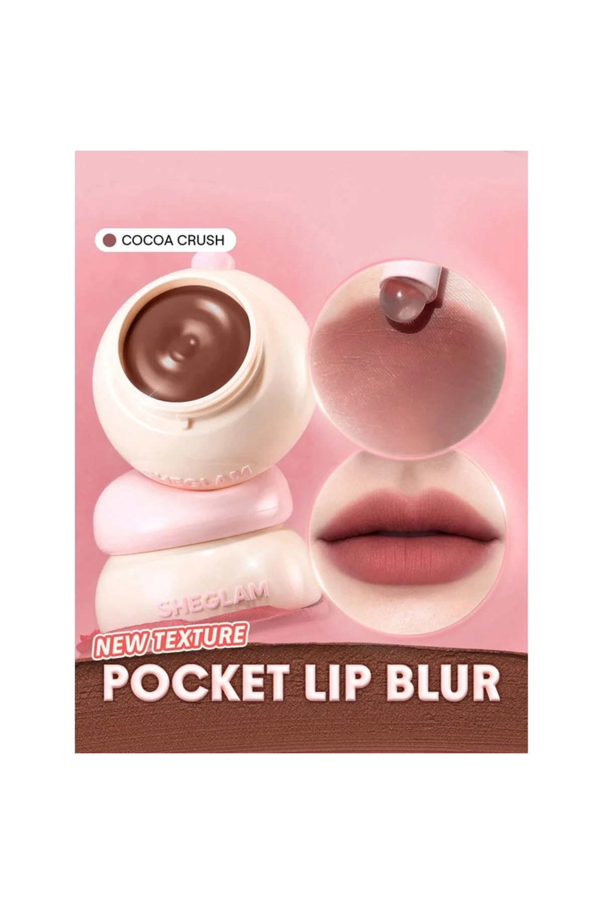 Bounce Putty Lip Pot Dudak Parlatıcısı 518 Cocoa Crush