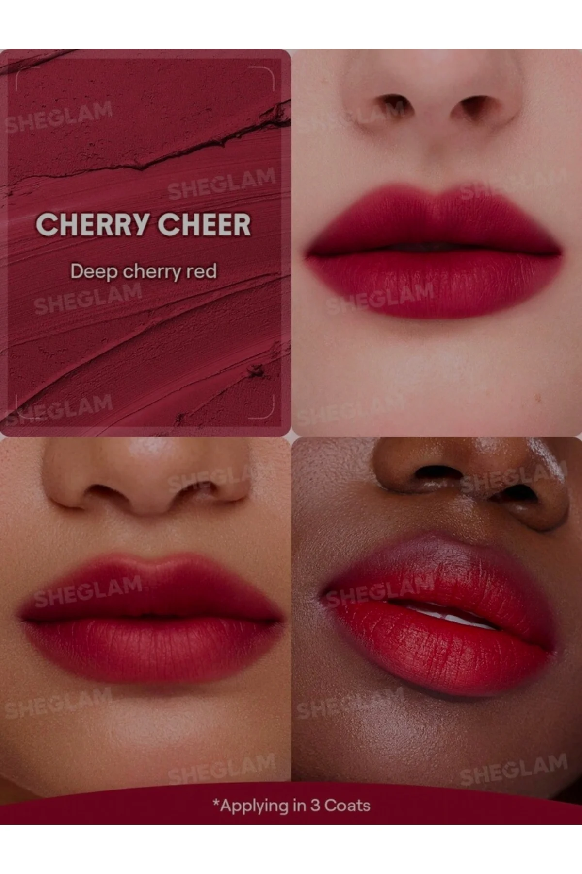 Bounce Putty Pocket Lip Pot-Cherry Cheer Dudak Nemlendirici Ruj