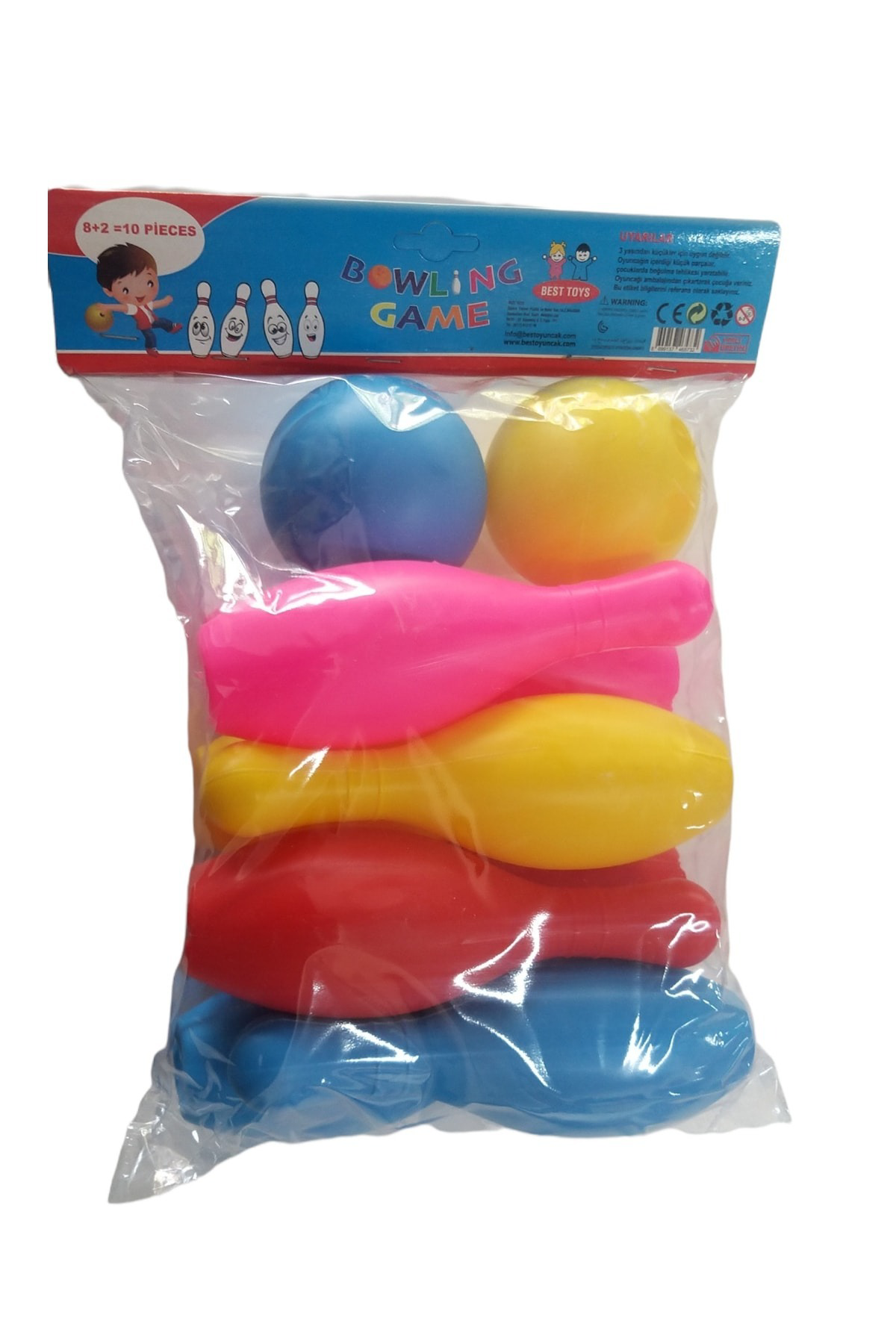 Oyuncak Store Bowling Set Çok Renkli Bowling Set
