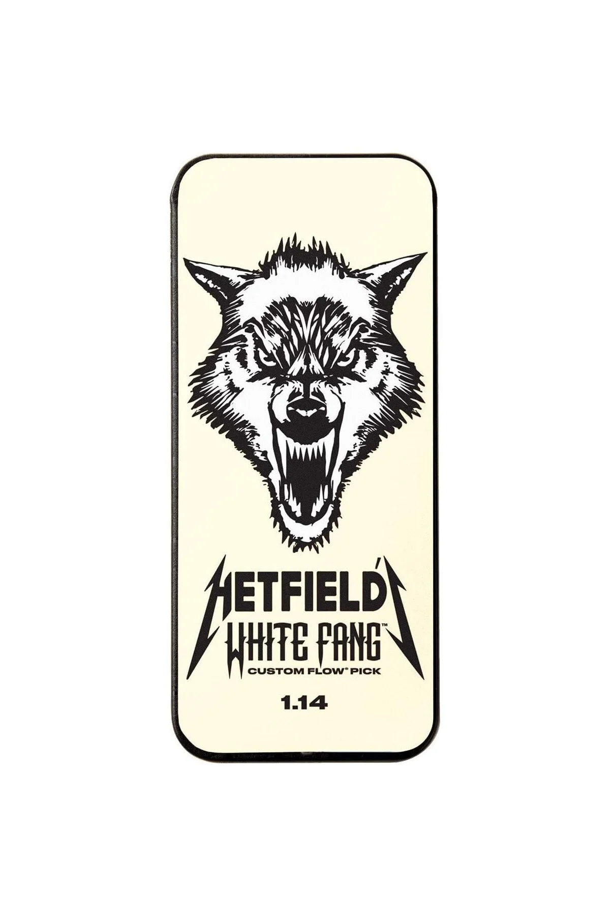 , Box 6 James Hetfield White Fang 1,14mm akış Gitar Penası, PH122