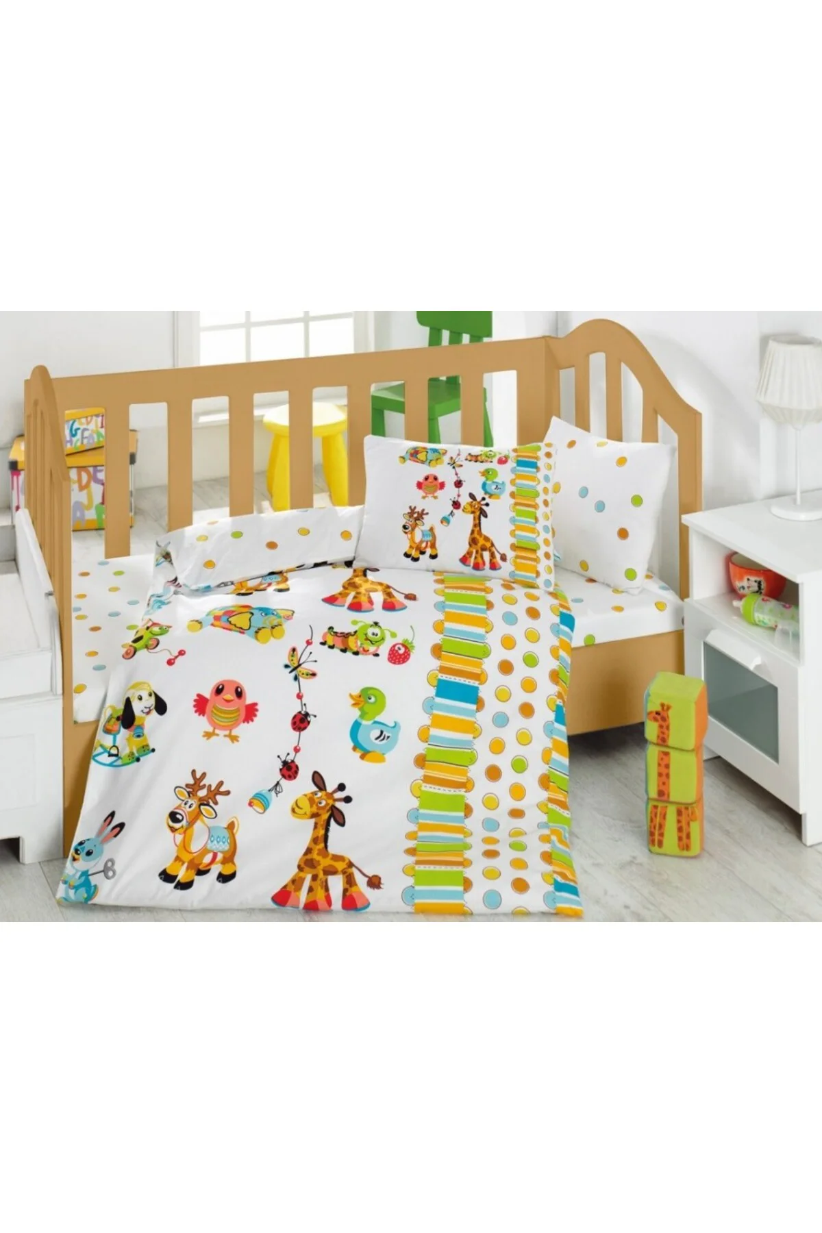 Box Bebek Nevresim Takımı Oyun Bahçesi