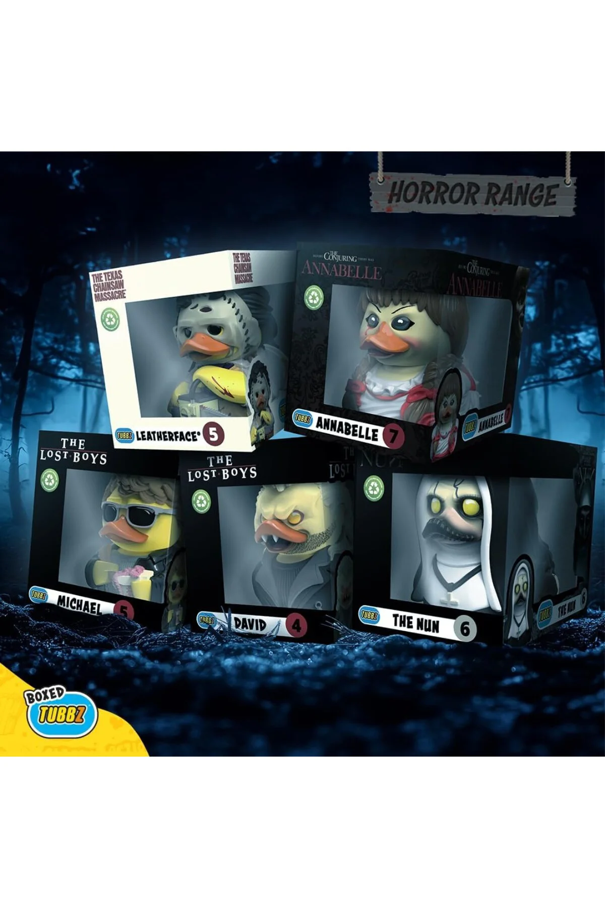 Boxed Edition: Horror - The Nun Cosplaying Rubber Duck Vinil Figür
